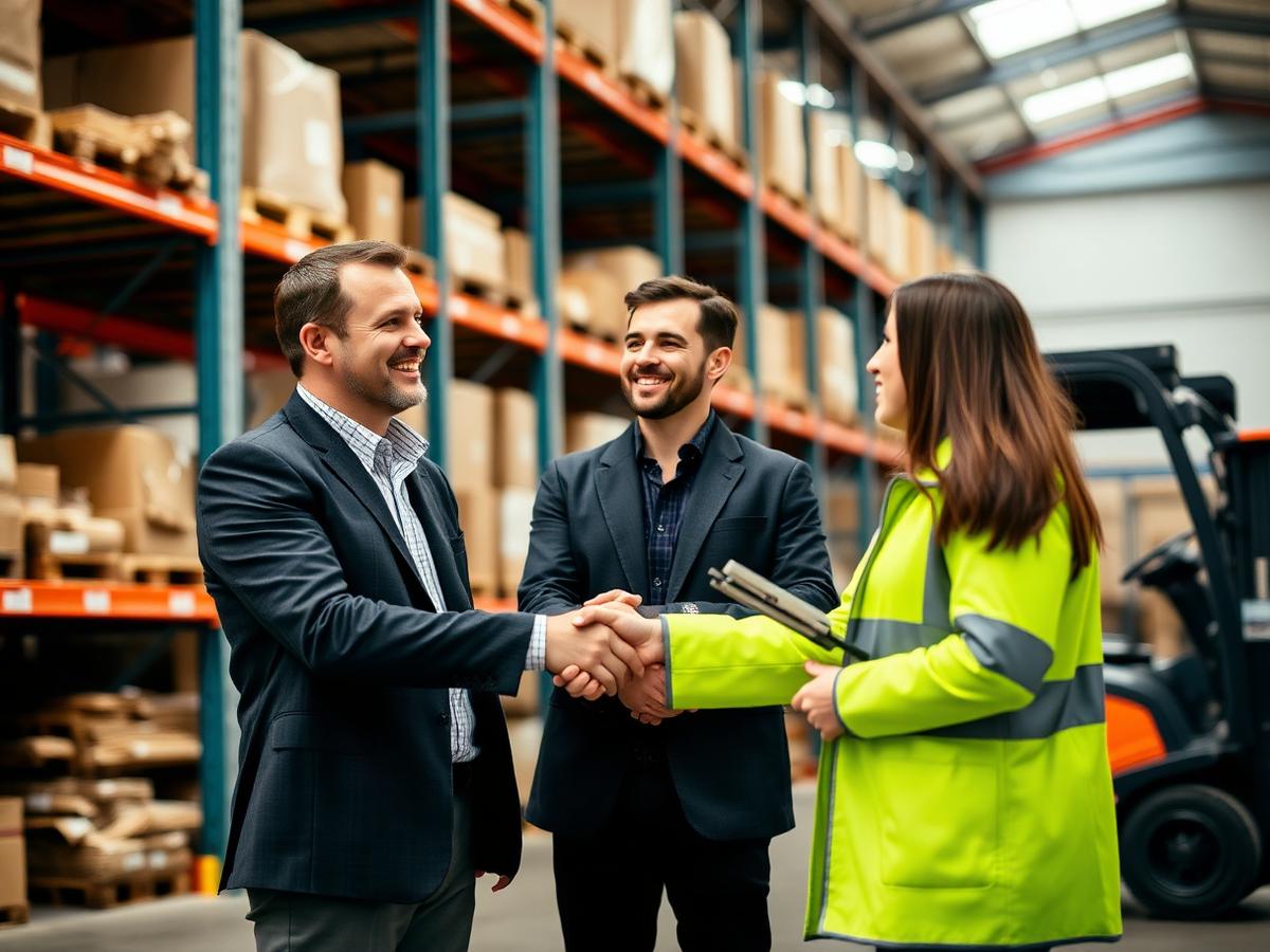 Procurement specialist assessing a UK supplier on capability and reliability